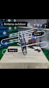 ANTENA REMOTE + BOOSTER + KABEL 10 m ANTENA TV DIGITAL REMOT OUTDOOR PE 2