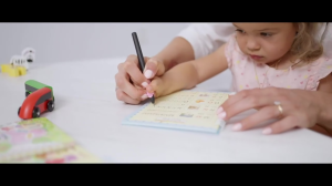 CopyBooks 4 In 1 Reusable Free Wiping Practice Book with Pen Educational Toys for Kids