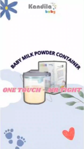 Kandila Baby One Touch Air Tight Milk Powder Container - Penyimpanan Susu Bubuk Bayi