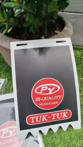 บังฝุ่นอินโดกันดีดยางกันโคลนวัยรุ่นอินโด รถตุ๊กๆ มอเตอร์ไซค์ ลาย TUKTUk