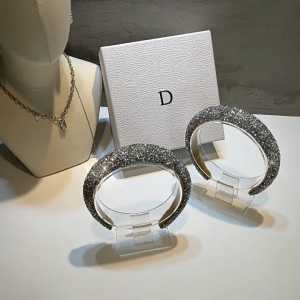 Bando Korea 3cm Impor Dengan Aksen Kristal Blink Korean Style Bando Pesta Dewasa Bando Korea Model Simpul Polos Handmade