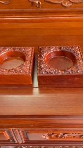 Gạt tàn thuốc gỗ hương đỏ