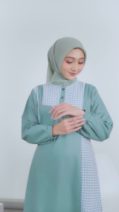 Abika Baju Gamis Wanita Kekinian / Lauren Dress / Fashion Muslim