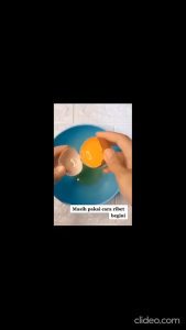 alat pemisah kuning telur / sendok pemisah kuning telur