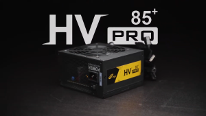 FSP HV PRO 550W High-Quality ATX Power Supply Unit with 80 Plus Bronze Efficiency 230V Single-Rail Design 120mm Silent Fan and Black Cables