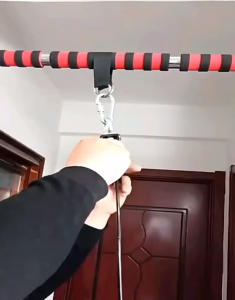 Katrol Fitness Set Home Gym Alat Fitness Angkat Beban Pulley Cable Machine