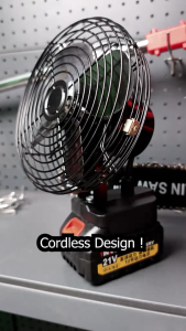 SONCO 6/ 8 Inch Portable Camping Fan Cordless Rechargeable Fan Kipas Bateri Tahan Lama Mini Fan Battery Outdoor