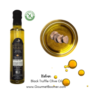 ITALIAN BLACK TRUFFLE OLIVE OIL GLUTEN FREE 250ML