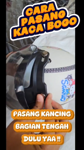 Helm Anak Bogo Model Kaca Bogo Karakter Bonek LOL PINK Usia 2-6 Tahun