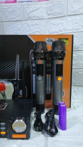 JBL VM-877 chargeable wireless microphone adjustable volume professional microphone for home KTV