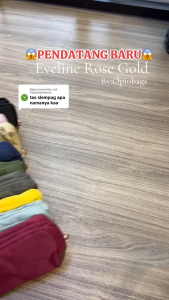 DEOBAGS TAS SELEMPANG MINI 4 REST / TAS SELEMPANG HP/ TAS SELEMPANG WANITA NYLON / PIOMA EVELINE ROSE GOLD