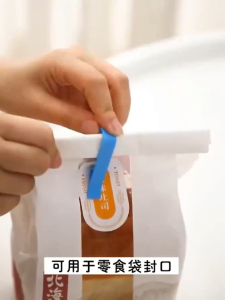 10Pcs Garbage Bags Fixed Clips - Kitchen Rubbish Basket Clip - Trash Bag Non-Slip Clips - Snack Bag Sealing Clip - Dustbin Trash Bag Edge Holder Clip