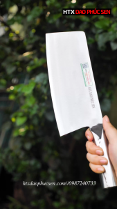 Dao chặt gà thép không rỉ cán sắt liền chắc chắn SCGK HTX DAO PHÚC SEN 500g