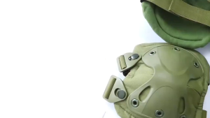 Outdoor Protective Tactical Gear anti-fall short knee pads and elbow 4-piece set of comfortable breathable / riding Field sports Mountaineering  protective