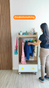 Cubic KIDS Lemari Anak / Lemari Terbuka / PONYO DM 60