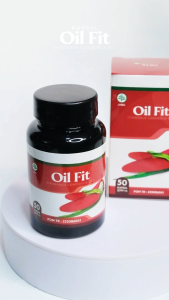Oil Fit - Obat Gondok Kelenjar Tiroid Hipertiroid Gondok Beracun Kista Tiroid Gondong Benjolan Di Leher Aman dan tidak menyakitkan - Oilfit Kapsul Asli Hallal BPOM