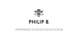 PHILIP B PEPPERMINT AVOCADO SCALP SCRUB