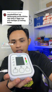PROMO TaffOmicron Alat Pengukur Tekanan Darah Tensimeter Digital akurat otomatis bahasa indonesia