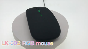 SUIRGE Mouse Komputer Optik 2.4G Ultratipis Baru 1600 DPI Mouse Gaming Mouse Wireless Bluetooth Yang Dapat Diisi Ulang