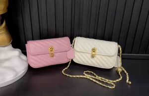 Túi Đeo Chéo Gân Sóng Xinh Xăns Size 21cm. (Auth Tuồn)