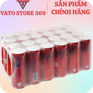 Nước ngọt có ga COCACOLA zero không đường lon 320ml