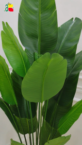 1 PAKET TANAMAN PISANG DAUN LATEX 170 CM DAN POT RB6079 TANAMAN ARTIFICIAL DEKORASI RUMAH