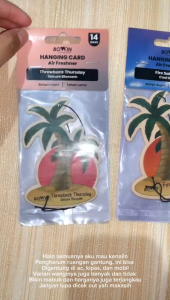 Parfum Gantung 1 / Pengharum Ruangan dan mobil  / Bowin Aromaterapi Alami Tahan Lama