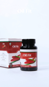 Oil Fit Asli - Isi 50 Kapsul - Obat Herbal Jantung Berdebar Sakit Jantung Jantung Bengkak