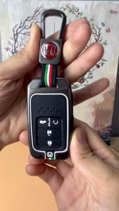 Ốp Chìa Khóa Xe Honda City BRV 2022 2023 2024 CRV Brio Accord Chìa 2 3 4 Nút Họa Tiết 3 Sọc CỜ Ý Lịch Lãm