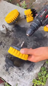 Mata Bor Kepala spons Sponge Sikat Sofa Penggosok Pembersih WC Poles Karpet Springbed Brush