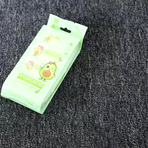 Wet Wipes Tisu Basah Mini Alcohol-Free Handheld Lightweight Disposable Children Baby Cleaning  一次性湿纸巾