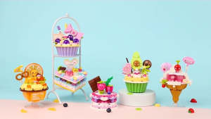 Đồ Chơi Lắp Ráp Xếp Hình Qman 35019 - Món Tráng Miệng (594 mảnh ghép) - Dành cho bé gái từ 6 tuổi