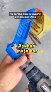 COD Alat Asah Mata Bor Besi Kayu Beton Jig Pengasah Drill Bit Sharpener - Pengasah Mata Bor Praktis