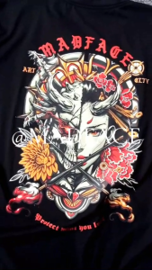 MADFACE Clothing - Protect What You Love - Geisha Series Tee - Mens And Womens T-shirt