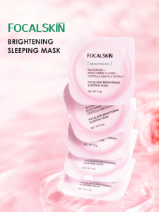 FOCALSKIN Brightening Sleeping Mask: Masker Dibawa Tidur Aman Untuk Semua Kulit 4.5g