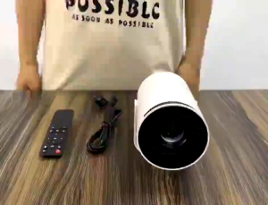 Projektor HY300 Android 11 Smart Box 8000 Projektor 4K Super 1080p Projektor Fleksibel Laser Portable Telephone Projection Telephone Wireless Projector