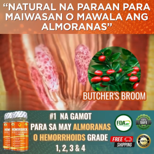 Shop037 HEMORQUICK 100% Natural Organic - Best Treatment For Internal And External Hemorrhoids