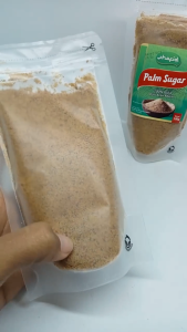Organic Palm Sugar Shafid Pouch 100gr - 100% Gula dari Aren Murni - Gula Aren Asli