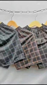 PROMO COD ISI 5PCS CELANA PENDEK BOXER KOLOR MOTIF KOTAK TARTAN PREMIUM UNTUK ANAK-ANAK DAN DEWASA