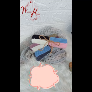 Ciput Empat Warna Premium Rajut / Bandana Rajutan 4 in 1 Dalaman Hijab