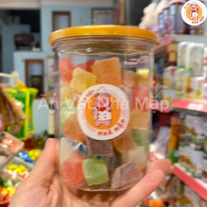 Kẹo Dẻo Sữa Trái Cây Đà Lạt Thập Cẩm Nhiều Vị 400g