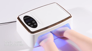 Nail Garden เครื่องอบเล็บเจล 380w ที่วางแขนเล็บ 90 LED ใส่ได้สองมือ สำหรับร้านทำเล็บที่บ้าน