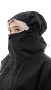 Peakglory - Outwear Jacket - Gorpcore - Jaket Gunung Waterproof Pria Wanita Hiking - Flex v1 Black