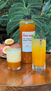 1000 ML Nước Cốt Chanh Dây Đường Phèn  - Tiệm Phố Núi