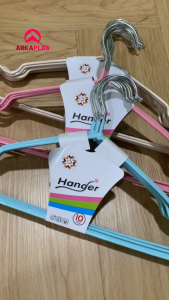 ARKAPLAS Hanger Stainless Steel Isi 10 Pcs