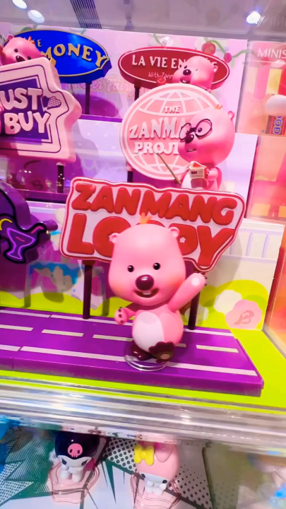 Mô hình đồ chơi Blind box Zanmang Loopy Series Neon Road MINISO