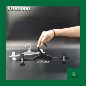 6pcs Pants Skirt Hanger with Clips 12" or 15" | Towel Hanger | Hanger Clips - Fuho #PH-1500 #PH-2000