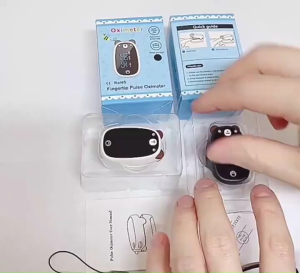 Oximeter Bayi / Oksimeter Denyut Ujung Jari Monitor Oksigen OLED definisi tinggi Ujung Jari Oksimeter Cepat dan Akurat / Balita / Anak-anak Fingertip Pulse Oximeter baby & Kids