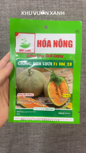 Hạt giống Dưa lưới F1 quả ngọt - Gói 0.5gr khoảng 10 hạt - Trồng quanh năm