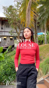 Meladjoe Syifa Blouse Atasan Lengan Panjang